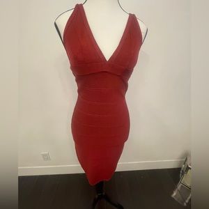 Herve Leger bandage dress